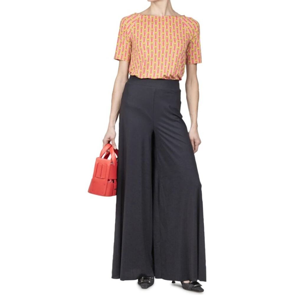 NWT! Maliparmi PANTALONE 430559 NERO Pant size-6US/ 42IT